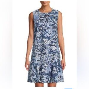 Kobi Halperin Mue Eyelet Printed Minidress XL